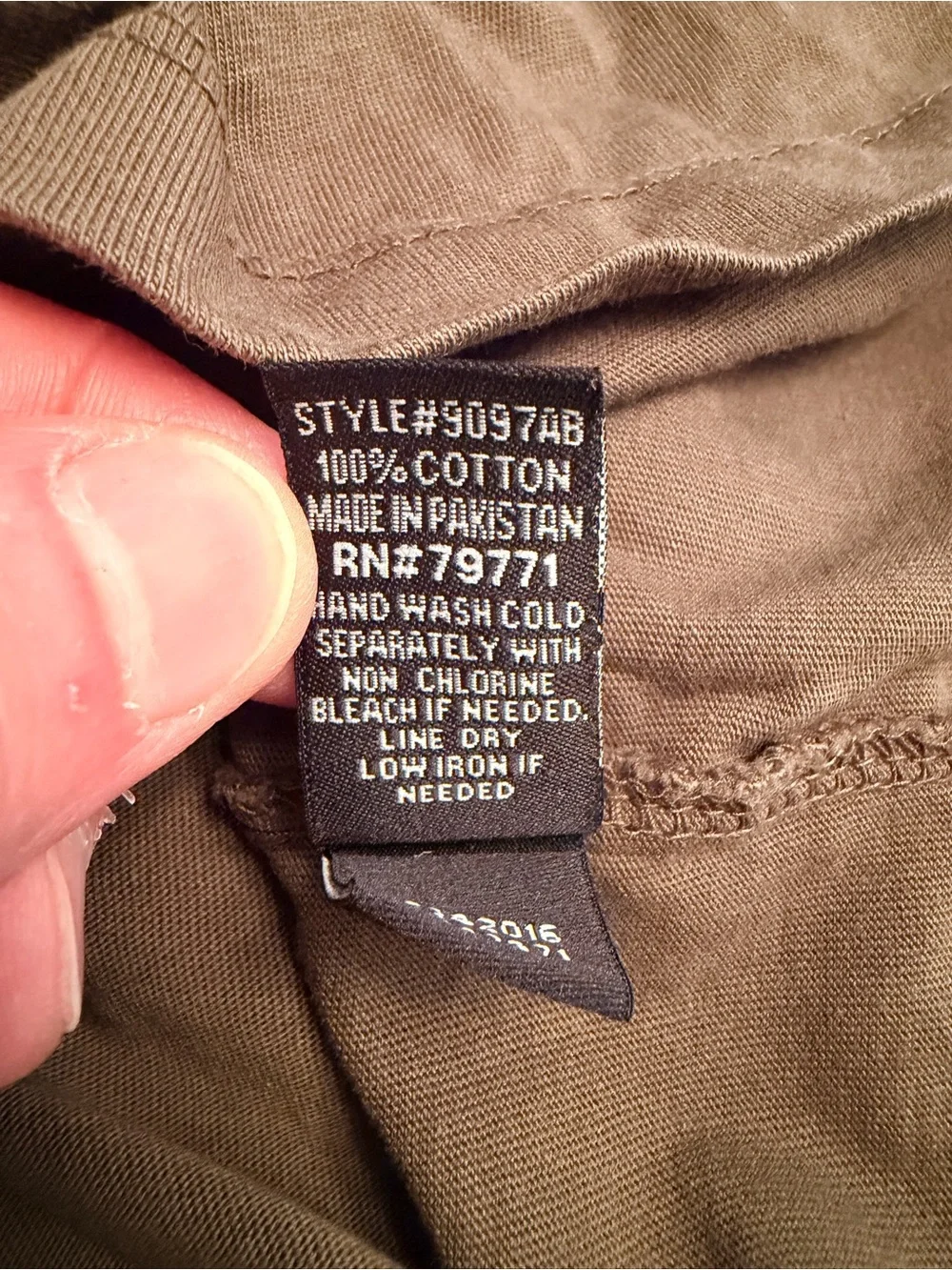 Jordan Craig Boys Size 8 See You In Paradise Tonal T-Shirt Olive Green Logo